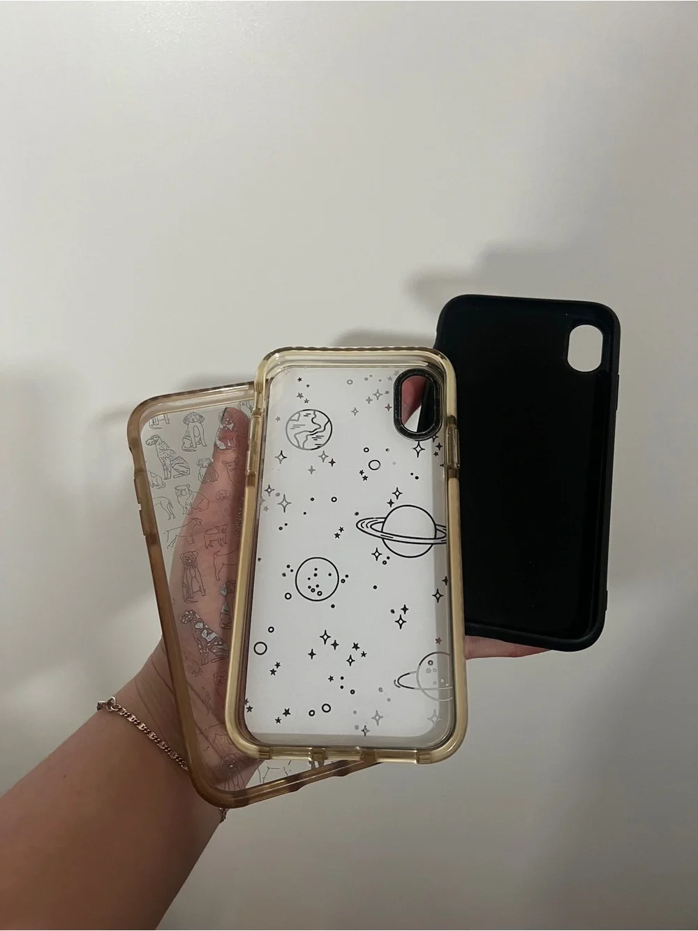 2 Casetify and 1 Wally iPhone XR Cases